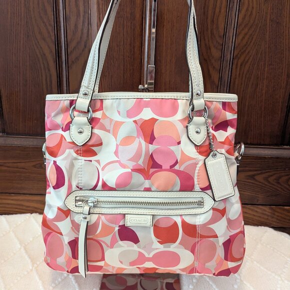 COACH F23970 Mia Daisy Kaleidoscope Purse - Picture 1 of 14